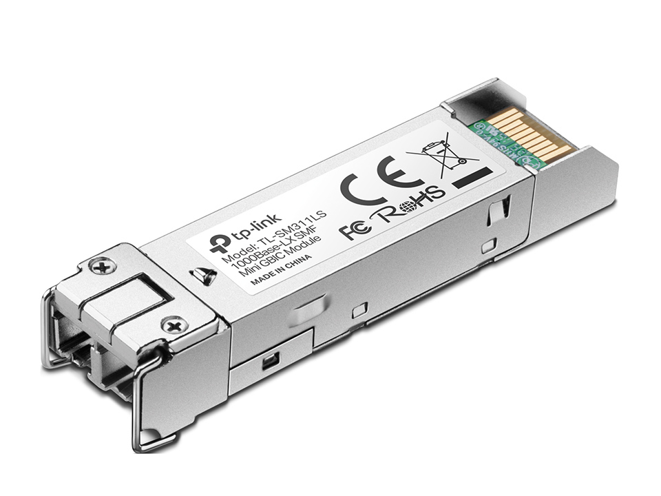 TP-Link TL-SM311LS modulo del ricetrasmettitore di rete Fibra ottica 1250 Mbit/s mini-GBIC/SFP 1310 nm