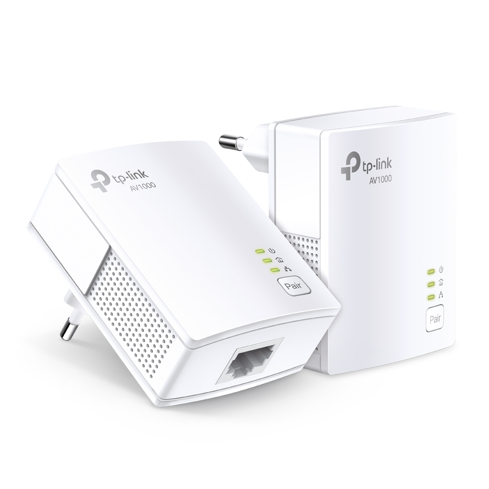 [TL-PA7017 KIT] TP-Link TL-PA7017 KIT adattatore di rete PowerLine 1000 Mbit/s Collegamento ethernet LAN Bianco 2 pz
