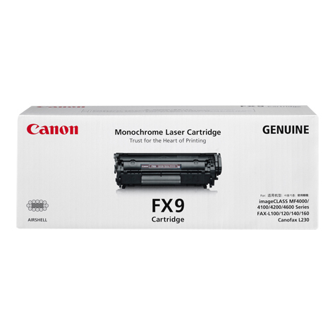 ORIGINAL Canon toner nero FX-10 0263B002 ~2000 Seiten