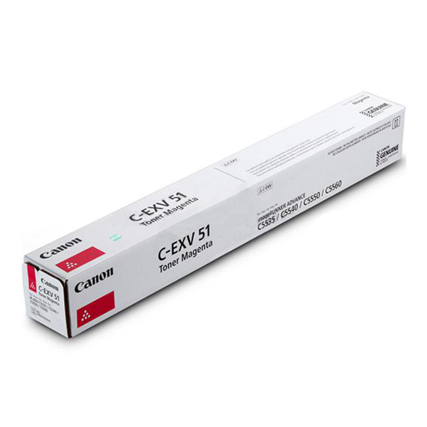 ORIGINAL Canon toner magenta C-EXV51lm 0486C002 ~26000 Seiten