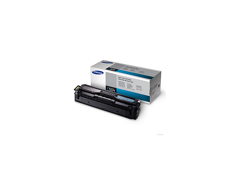 ORIGINAL Samsung toner ciano CLT-C504S SU025A ~1800 Seiten