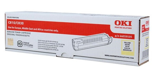 ORIGINAL OKI toner magenta 44059166 MC851/861 ~7300 Seiten