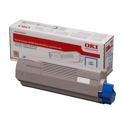 [46471103] OKI 46471103 cartuccia toner 1 pz Originale Ciano