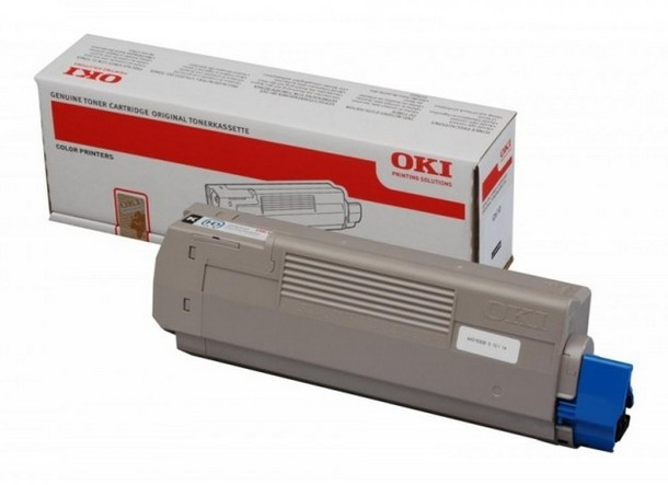 ORIGINAL OKI toner nero 44315308 C610 ~8000 Seiten