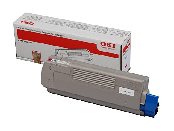 ORIGINAL OKI toner magenta 44315306 C610 ~6000 Seiten