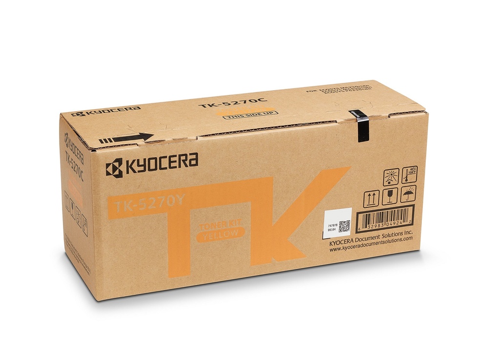 KYOCERA TK-5270Y toner cartridge 1 pc(s) Original Yellow