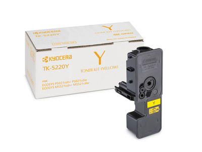 [1T02R9ANL1] KYOCERA TK-5220Y toner cartridge 1 pc(s) Original Yellow