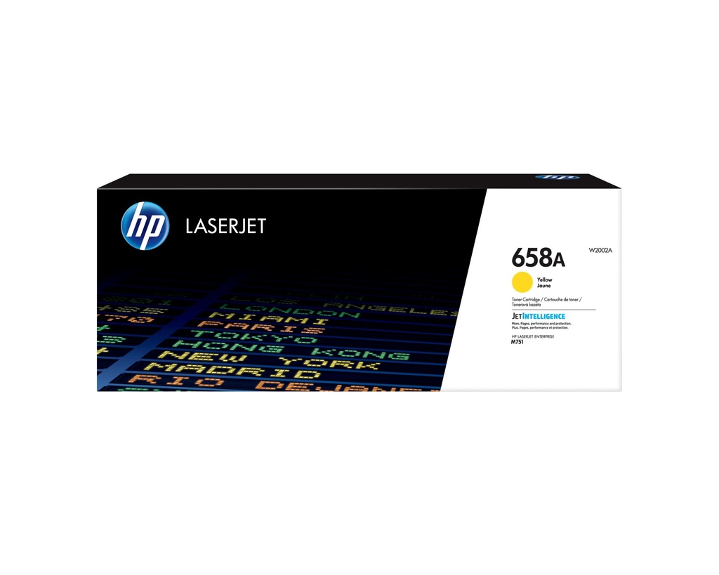 HP Cartuccia toner giallo originale LaserJet 658A