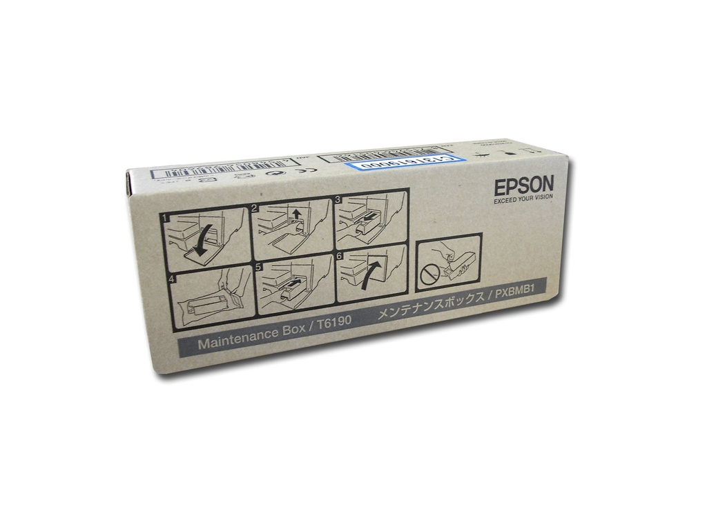 ORIGINAL Epson unità di manutenzione T6190 C13T619000 contenitore di manutenzione, tanica di manutenzione,