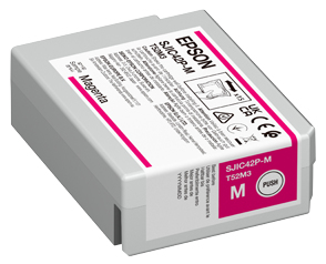 ORIGINAL Epson Cartuccia d'inchiostro magenta C13T52M340 SJIC42P-M 50ml