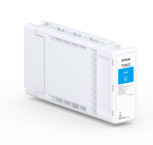 ORIGINAL Epson Cartuccia d'inchiostro ciano C13T50U200 T50U2 350ml