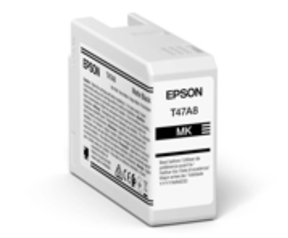 ORIGINAL Epson Cartuccia d'inchiostro Nero (opaco) C13T47A80N T47A8 50ml