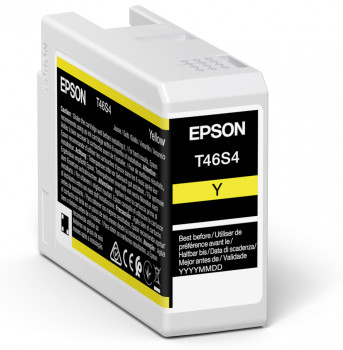 [C13T46S400] ORIGINAL Epson Cartuccia d'inchiostro giallo C13T46S400 T46S4 25ml