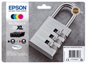 ORIGINAL Epson Multipack nero / ciano / magenta / giallo C13T35964010 35XL ~8300 Seiten