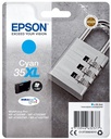 ORIGINAL Epson Cartuccia d'inchiostro ciano C13T35924010 35XL ~1900 Seiten 20,3ml