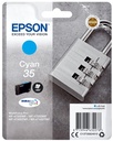 ORIGINAL Epson Cartuccia d'inchiostro ciano C13T35824010 35 ~650 Seiten 9,1ml