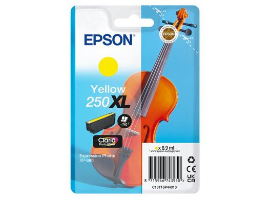 [C13T16P44010] Epson 250XL Violin Claria Photo HD cartuccia d'inchiostro 1 pz Originale Resa elevata (XL) Giallo