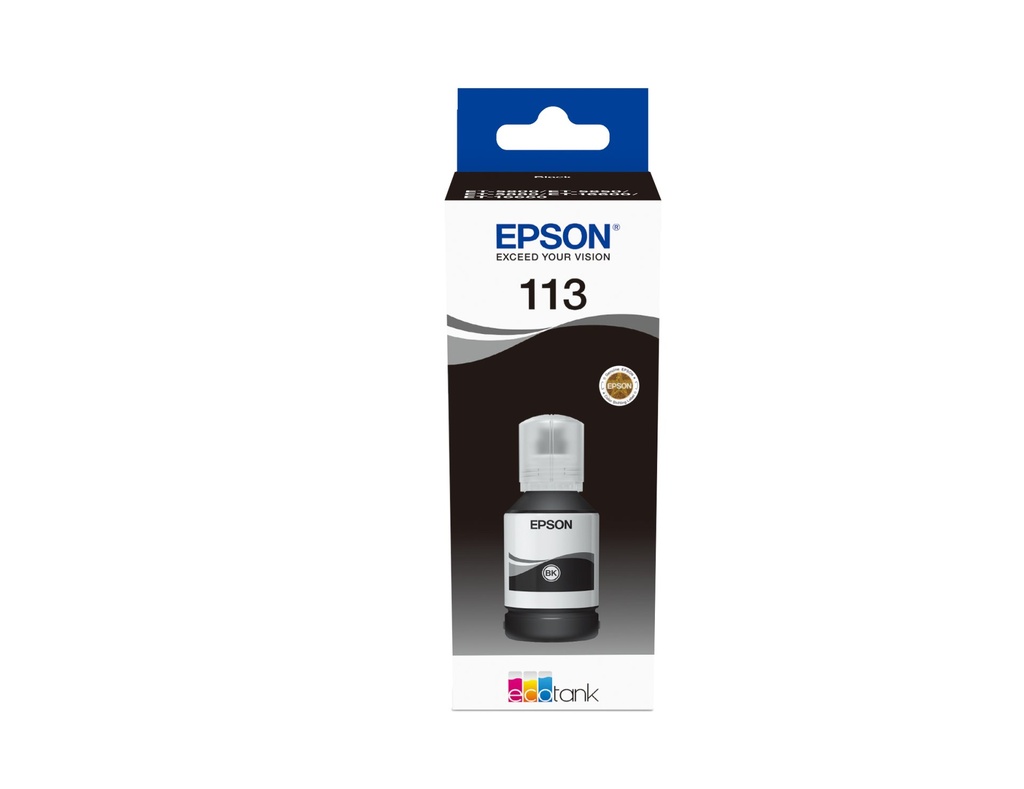 ORIGINAL Epson Cartuccia d'inchiostro nero C13T06B140 113 ~7500 Seiten 127ml