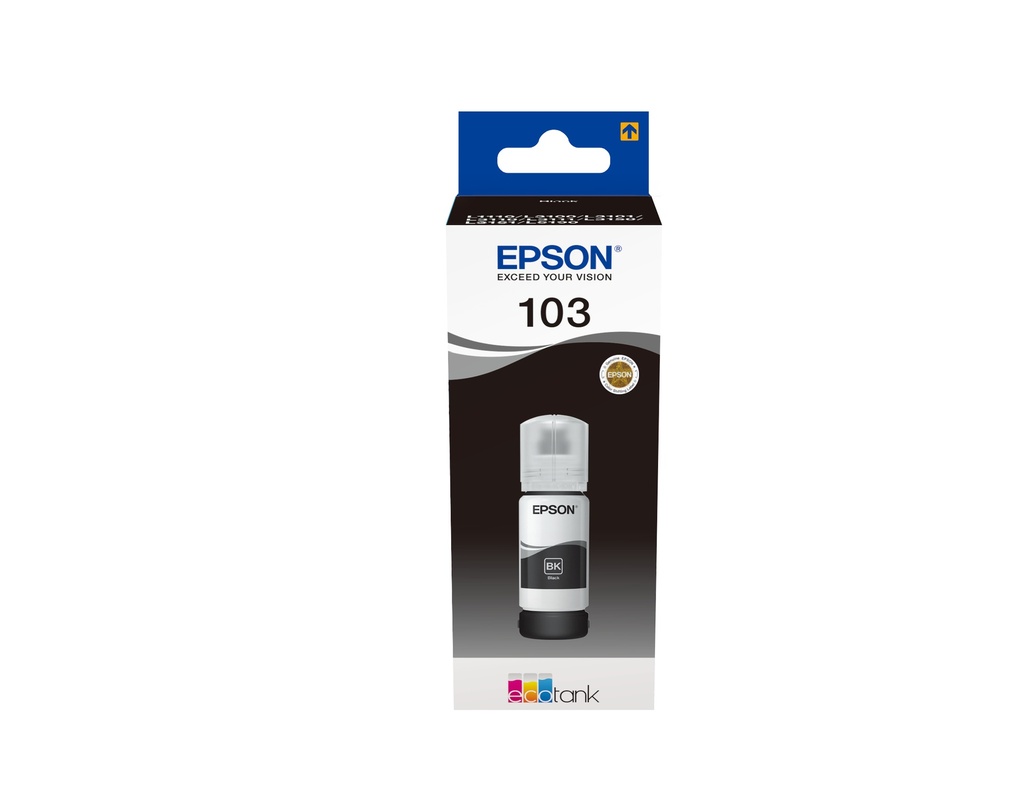 ORIGINAL Epson Cartuccia d'inchiostro nero C13T00S14A10 103 ~4500 Seiten 65ml