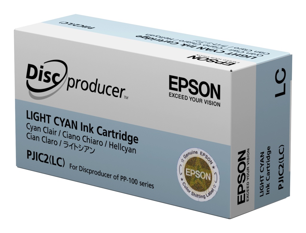 ORIGINAL Epson Cartuccia d'inchiostro ciano (chiaro) C13S020689 PJIC7(LC) 31,3ml