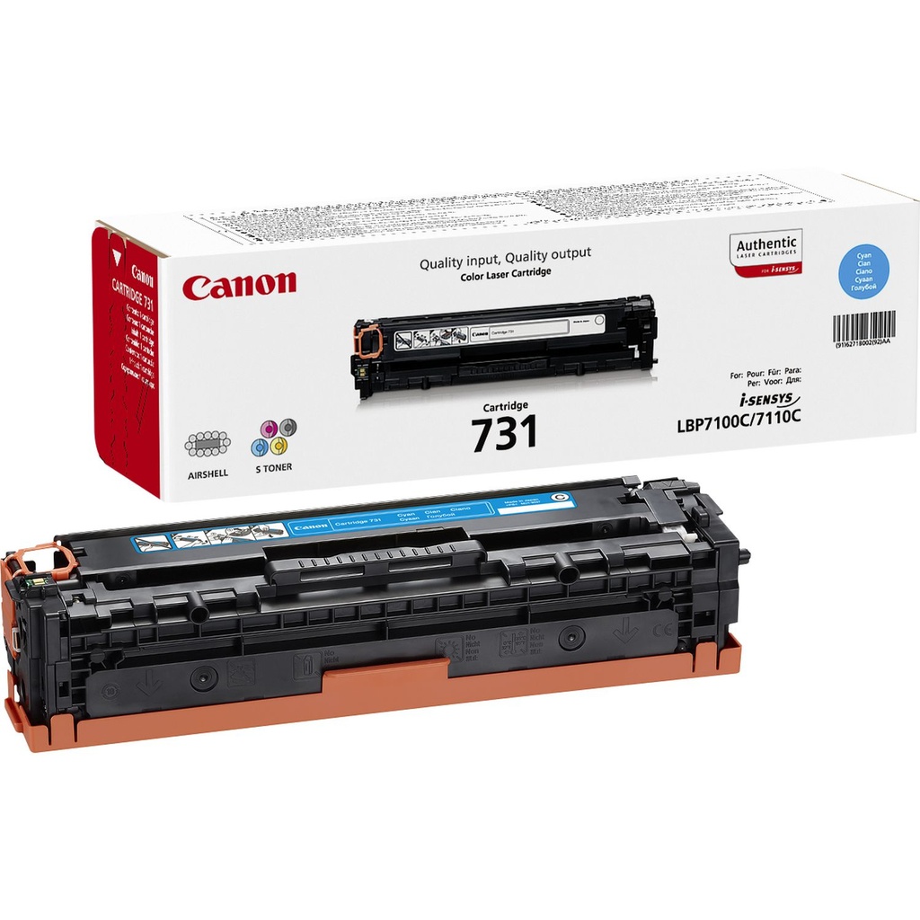 [6271B002] ORIGINAL Canon toner ciano 731 C 6271B002 ~1500 Seiten