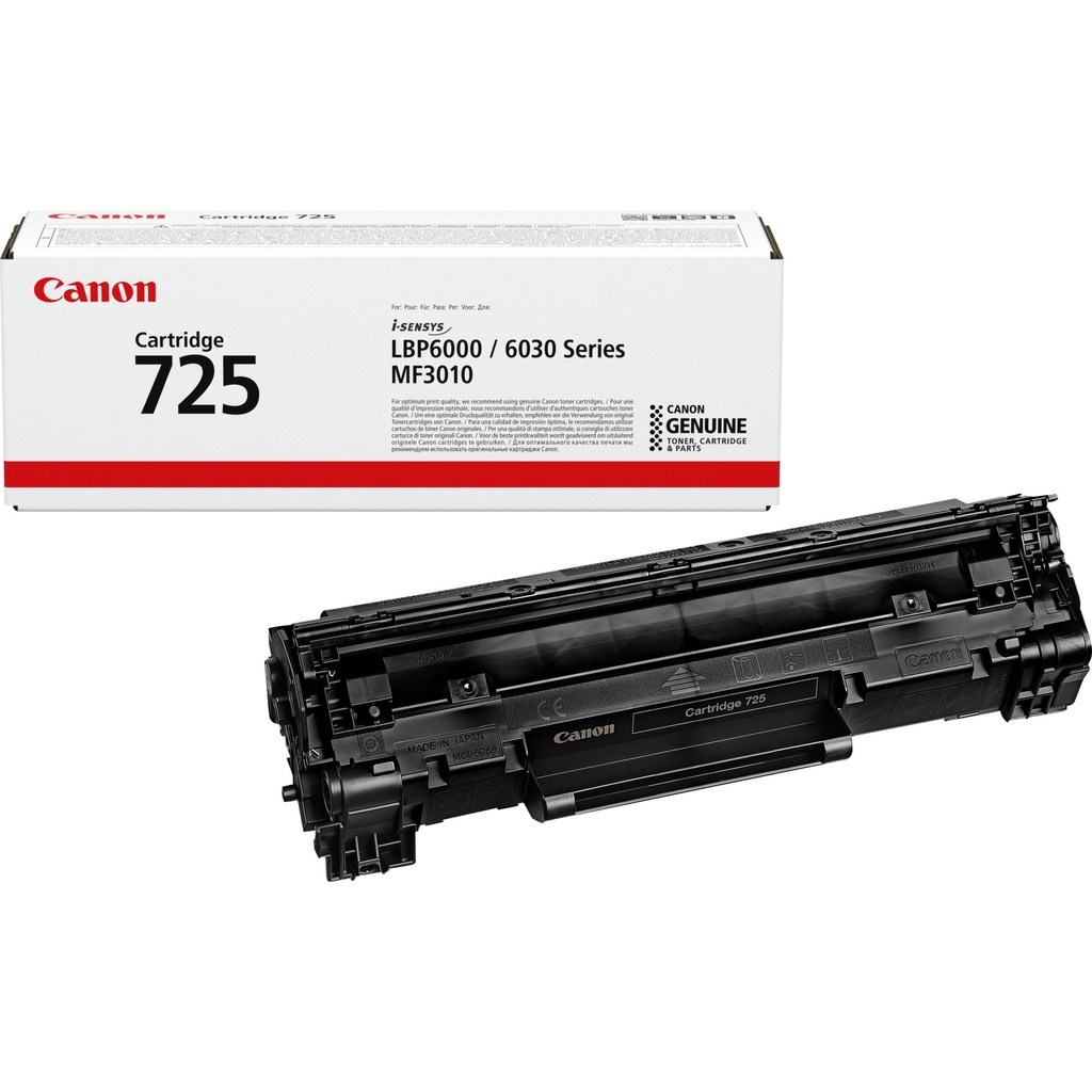 ORIGINAL Canon toner nero 725 3484B002 ~1600 Seiten