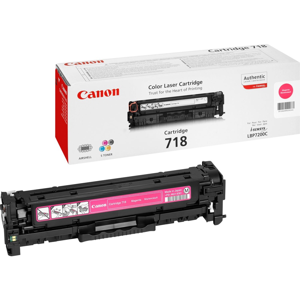 [2660B002] Canon CRG-718 M toner cartridge 1 pc(s) Original Magenta