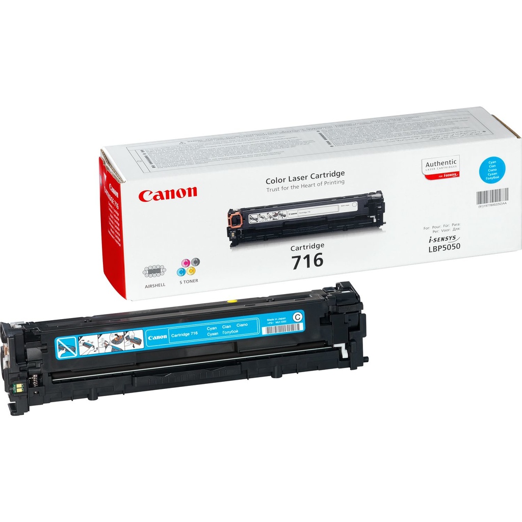 ORIGINAL Canon toner ciano 716c 1979B002 ~1500 Seiten
