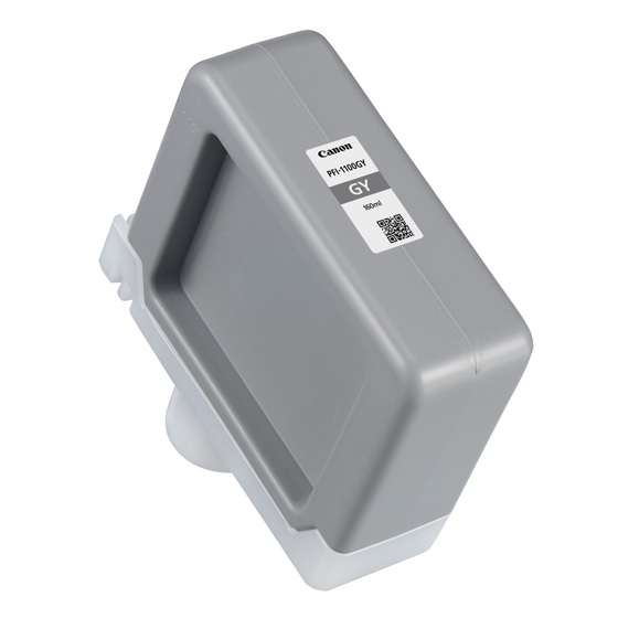 ORIGINAL Canon Cartuccia d'inchiostro Grigio PFI-1100gy 0856C001 160ml