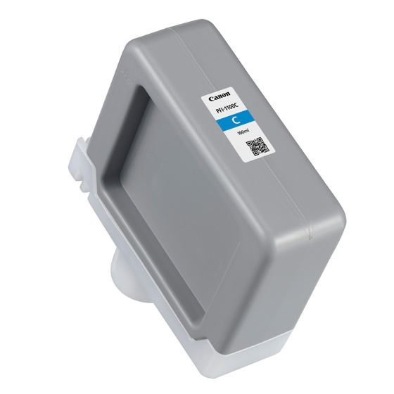 ORIGINAL Canon Cartuccia d'inchiostro ciano PFI-1100c 0851C001 160ml