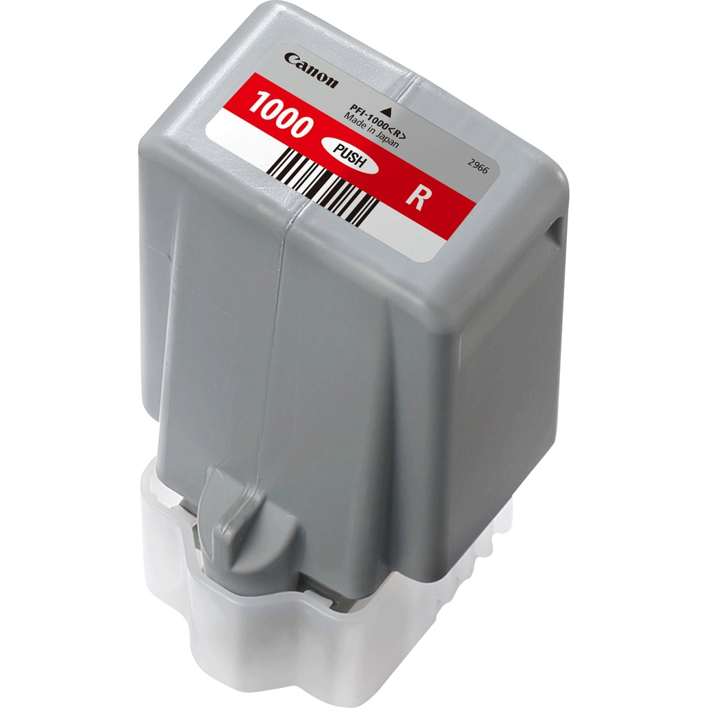 ORIGINAL Canon Cartuccia d'inchiostro Rosso PFI-1000r 0554C001 ~5355 Seiten 80ml