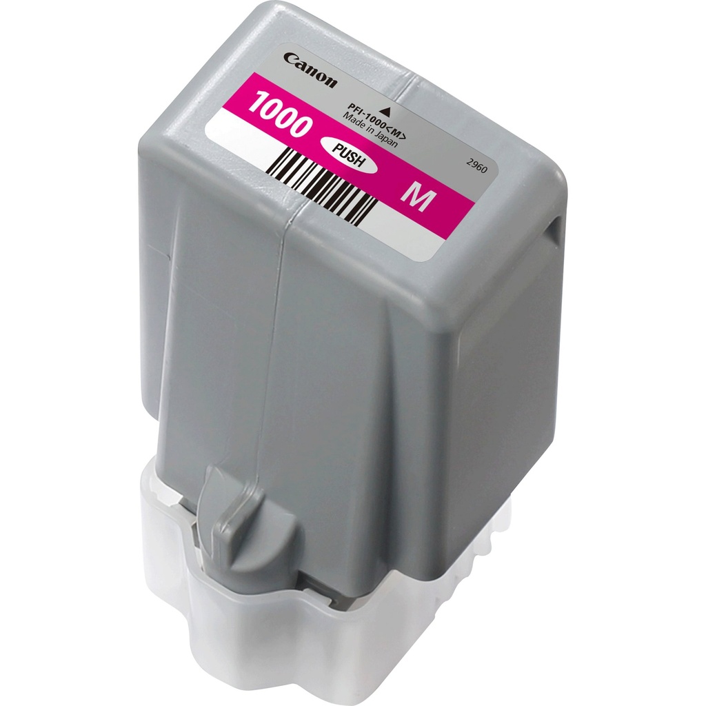 ORIGINAL Canon Cartuccia d'inchiostro magenta PFI-1000m 0548C001 ~5885 Seiten 80ml