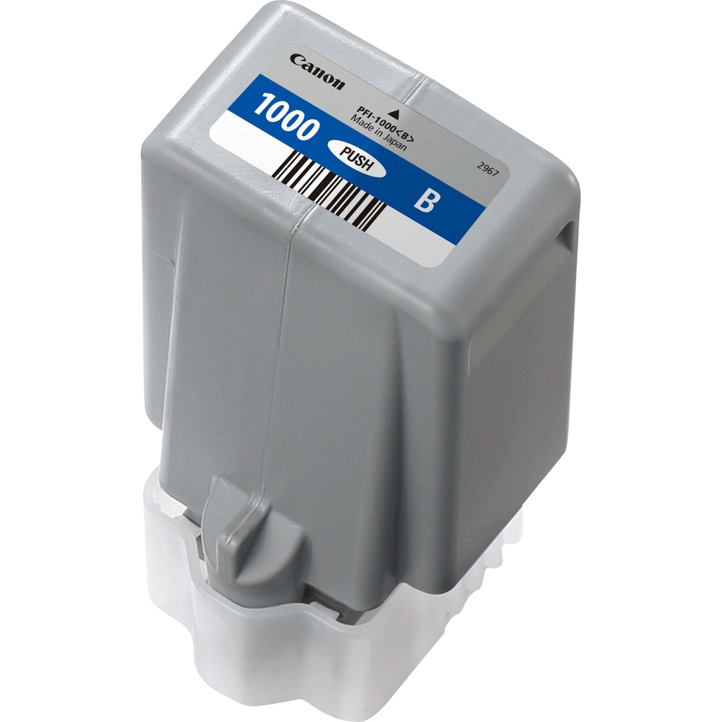 ORIGINAL Canon Cartuccia d'inchiostro Blu PFI-1000b 0555C001 ~4875 Seiten 80ml