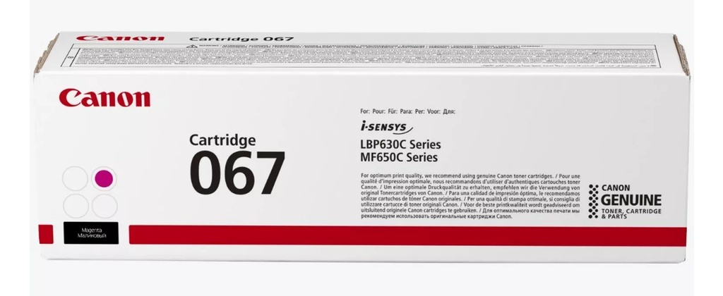 ORIGINAL Canon toner magenta 067 m 5100C002 ~1250 Seiten