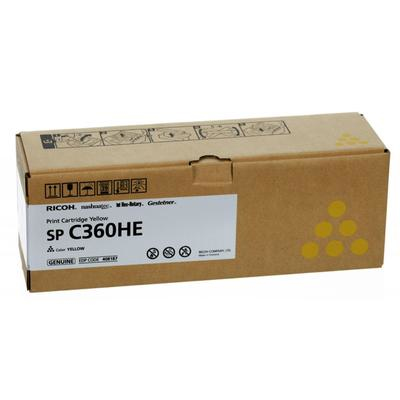 ORIGINAL Ricoh toner giallo 408187 SP C360HEY ~5000 Seiten