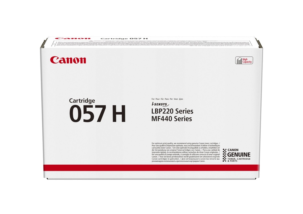 [3010C002] Canon i-SENSYS 057H toner cartridge 1 pc(s) Original Black