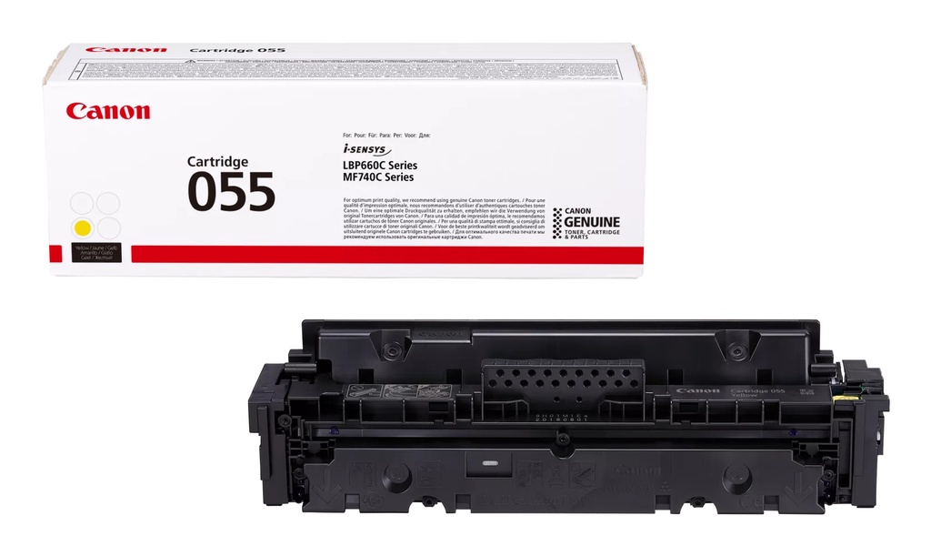 ORIGINAL Canon toner giallo 055 y 3013C002 ~2100 Seiten