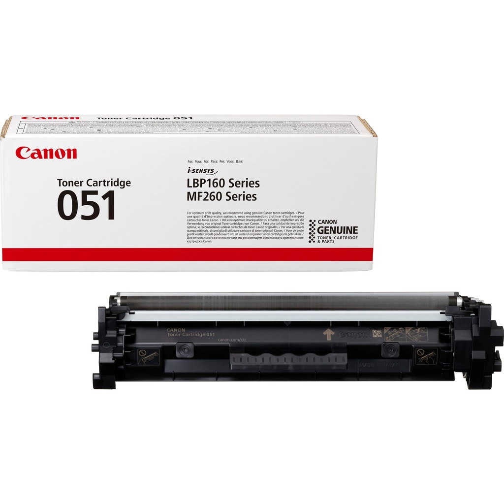 ORIGINAL Canon toner nero 051 2168C002 ~1700 Seiten