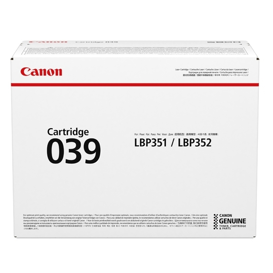 ORIGINAL Canon toner nero 039 0287C001 ~11000 Seiten