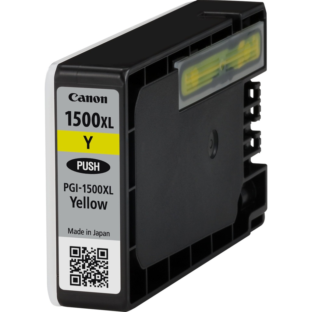 ORIGINAL Canon Cartuccia d'inchiostro giallo PGI-1500y XL 9195B001 ~935 Seiten 12ml