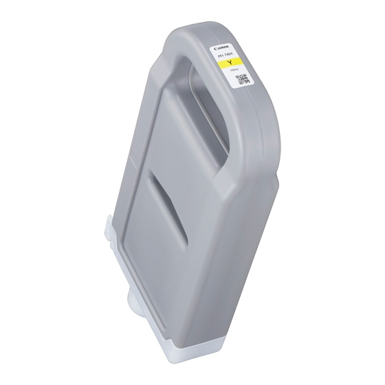 [4772C001] Canon PFI-740 Y cartuccia d'inchiostro 1 pz Originale Rendimento ultra elevato Giallo