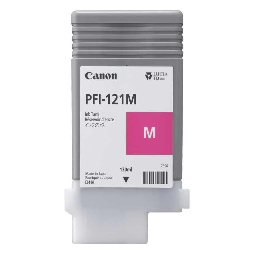 ORIGINAL Canon Cartuccia d'inchiostro magenta PFI-121m 6267C001 130ml