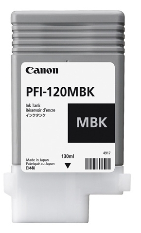 ORIGINAL Canon Cartuccia d'inchiostro Nero (opaco) PFI-120mbk 2884C001 130ml