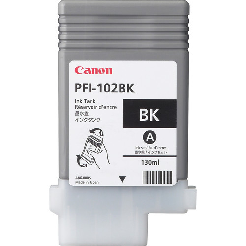 ORIGINAL Canon Cartuccia d'inchiostro nero PFI-102bk 0895B001 ~1500 Seiten 130ml