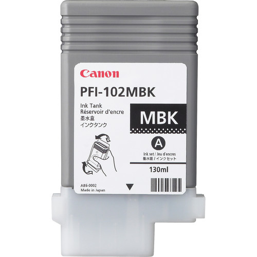 ORIGINAL Canon Cartuccia d'inchiostro nero PFI-102mbk 0894B001 ~1500 Seiten 130ml