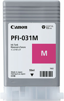 ORIGINAL Canon Cartuccia d'inchiostro magenta PFI-031M 6265C001 55ml
