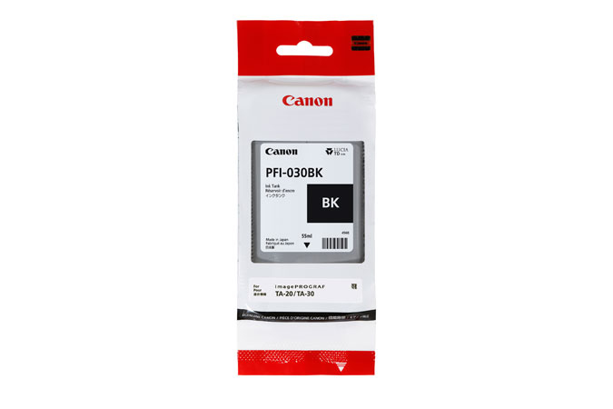 ORIGINAL Canon Cartuccia d'inchiostro nero PFI-030BK 3489C001 55ml