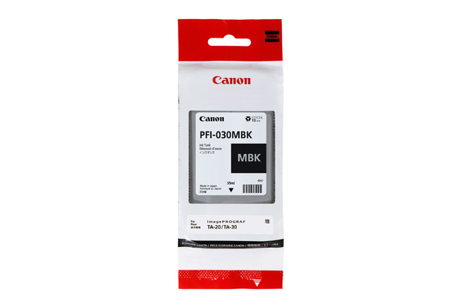 ORIGINAL Canon Cartuccia d'inchiostro Nero (opaco) PFI-030MBK 3488C001 55ml
