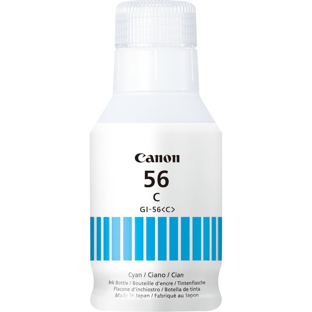 [4430C001] ORIGINAL Canon Cartuccia d'inchiostro ciano GI-56c 4430C001 ~14000 Seiten 135ml