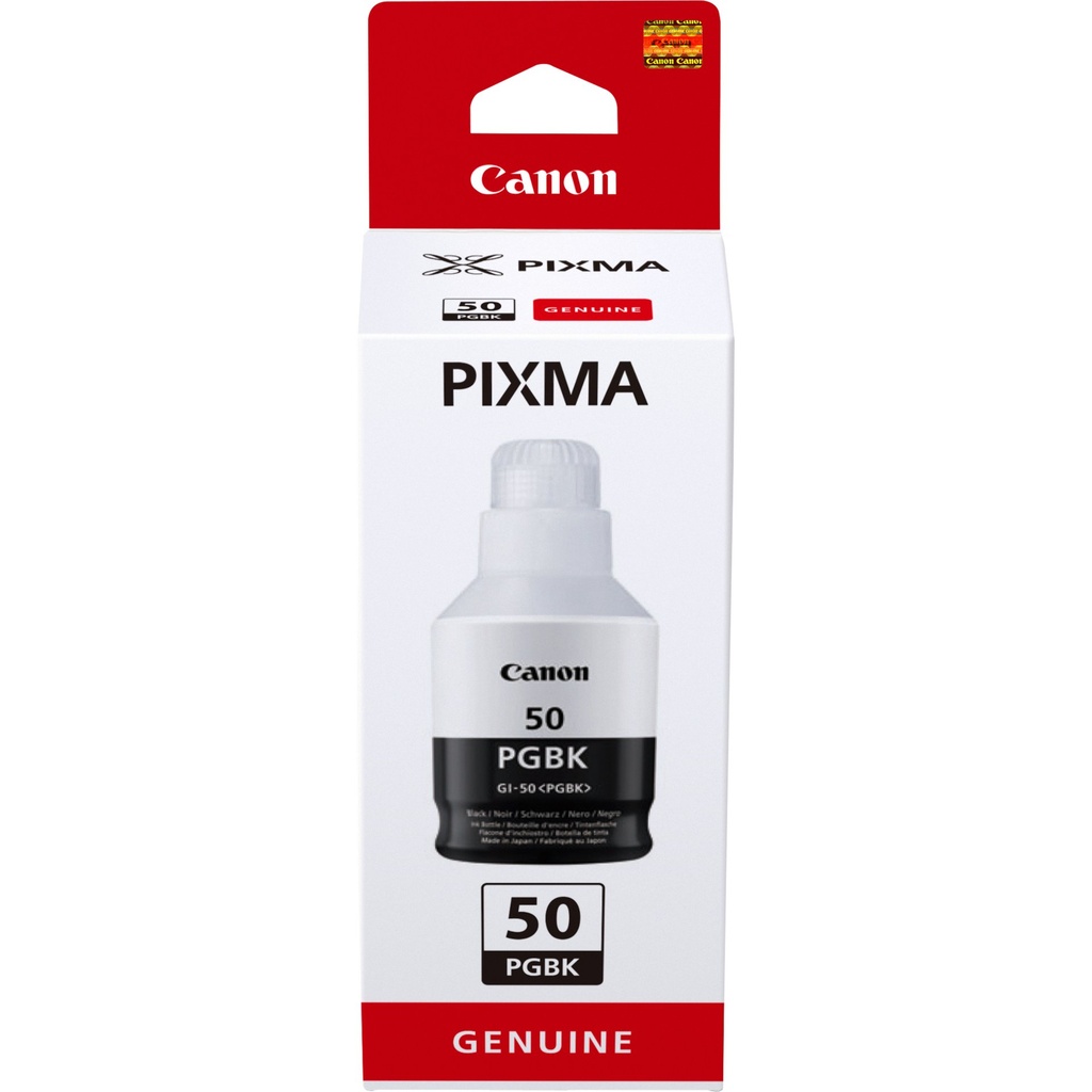 ORIGINAL Canon Cartuccia d'inchiostro nero GI-50pgbk 3386C001 ~6000 Seiten 170ml